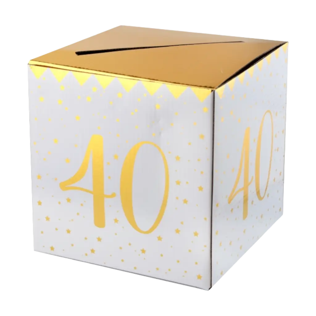 Salvadanaio per il 40° compleanno