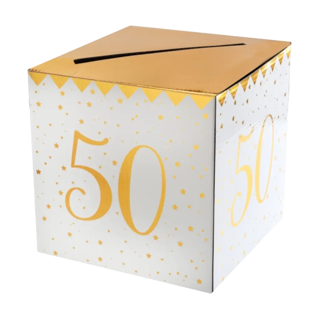 Salvadanaio per il 50° compleanno