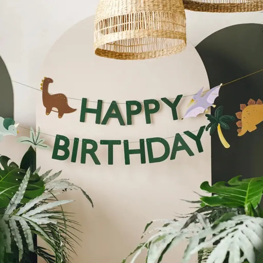 Banner Dinosauri di Buon Compleanno 3m