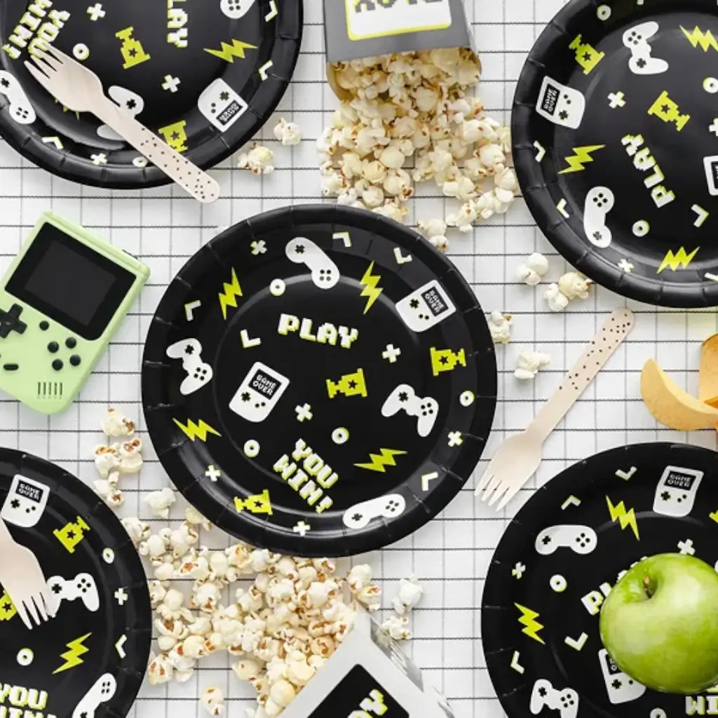 Piatti di compleanno Controllori di gioco