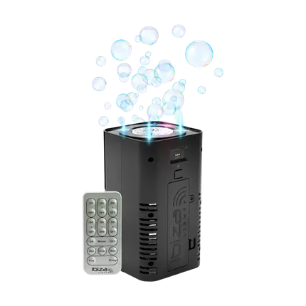 Bubble-Dream: macchina per bolle a LED ad alte prestazioni