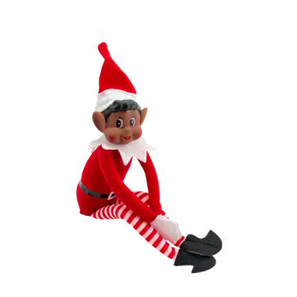 Ragazzo elfo burlone di Natale - Pelle opaca