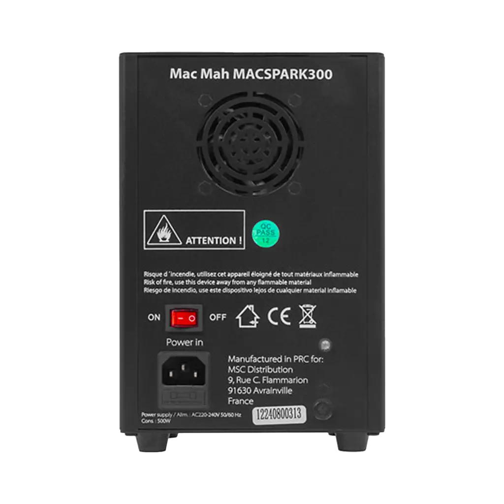 Macchina a scintilla fredda - Mac Spark 300