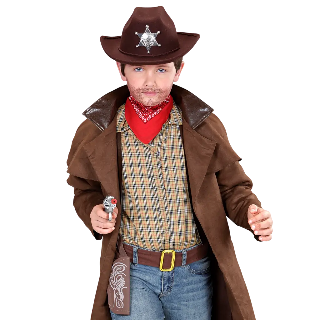 Pistola da cowboy con fondina e cintura