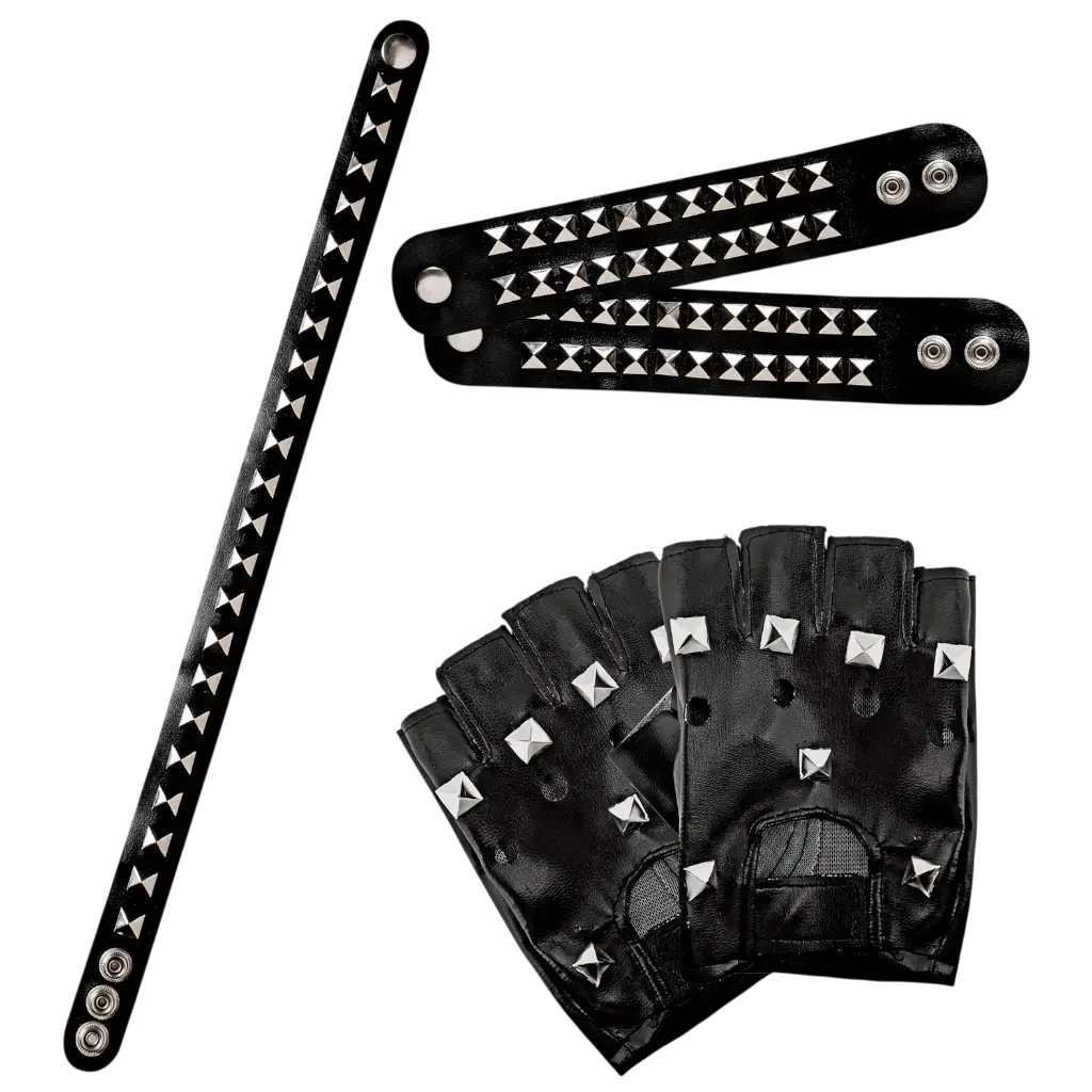Pacchetto accessori per rocker e motociclisti