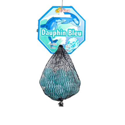 Confezione da 20 biglie delfino blu +1 Calot