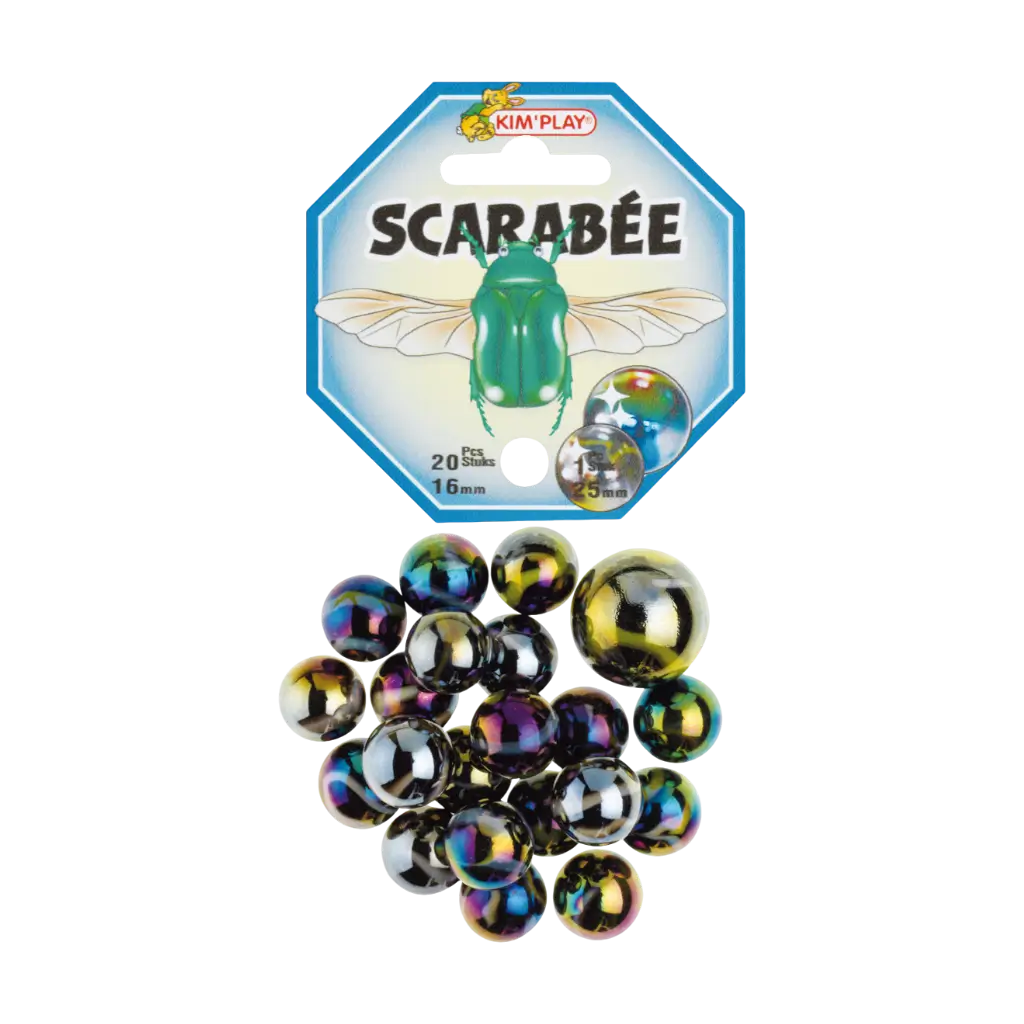 Confezione da 20 sfere di Scarabeo +1 Calot