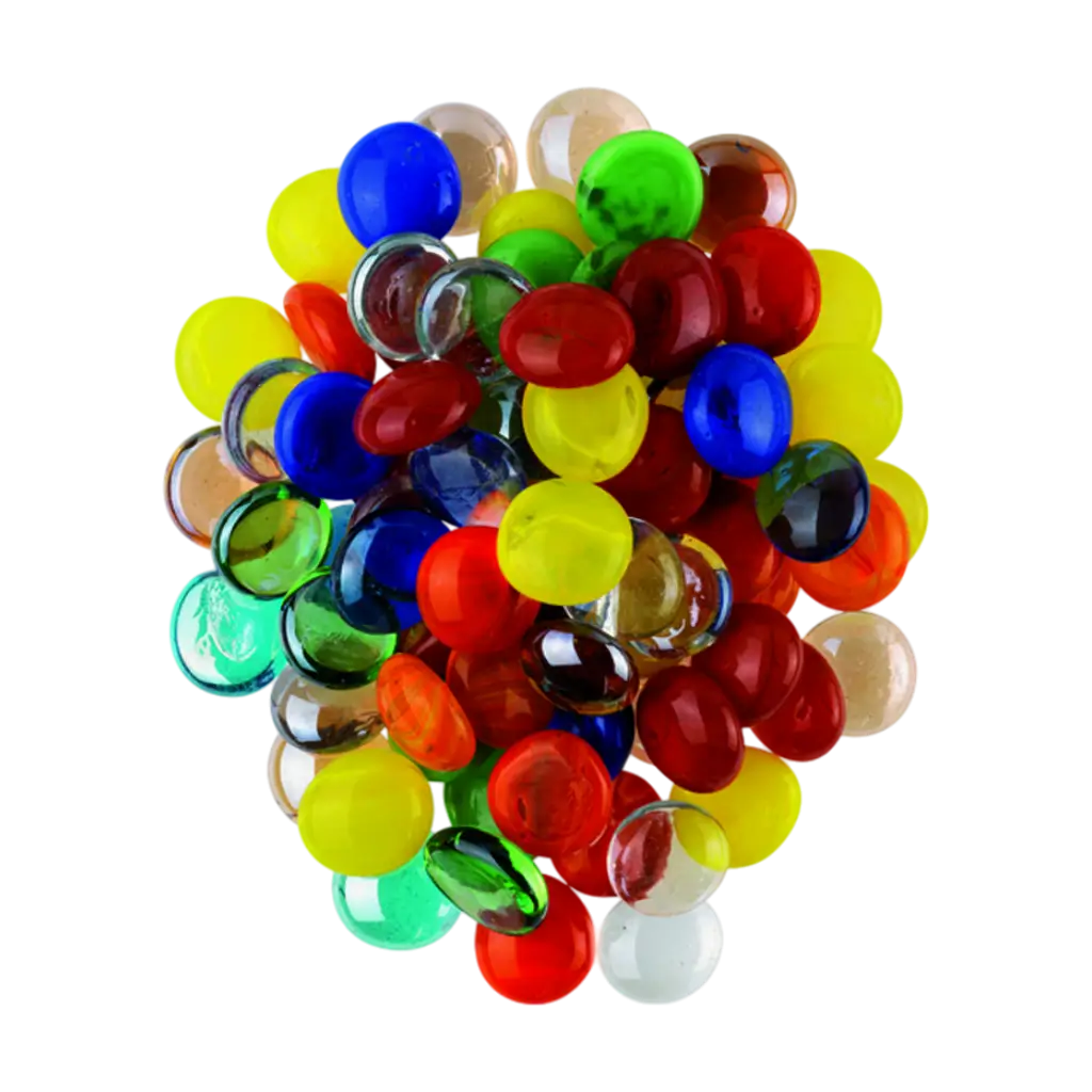 Perline piatte assortite (250gr)