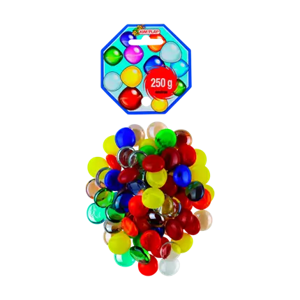 Perline piatte assortite (250gr)