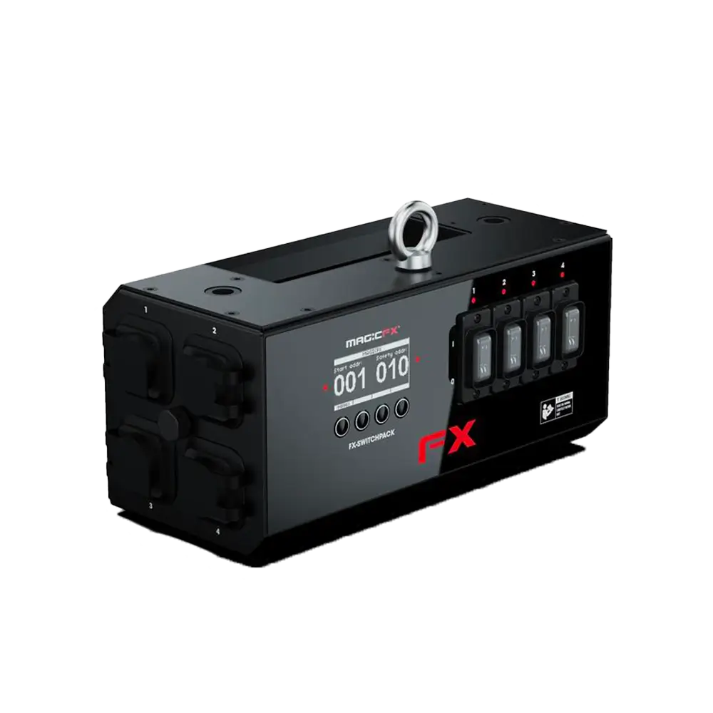 Controllore DMX per effetti speciali - SWITCHPACK MAGIC FX