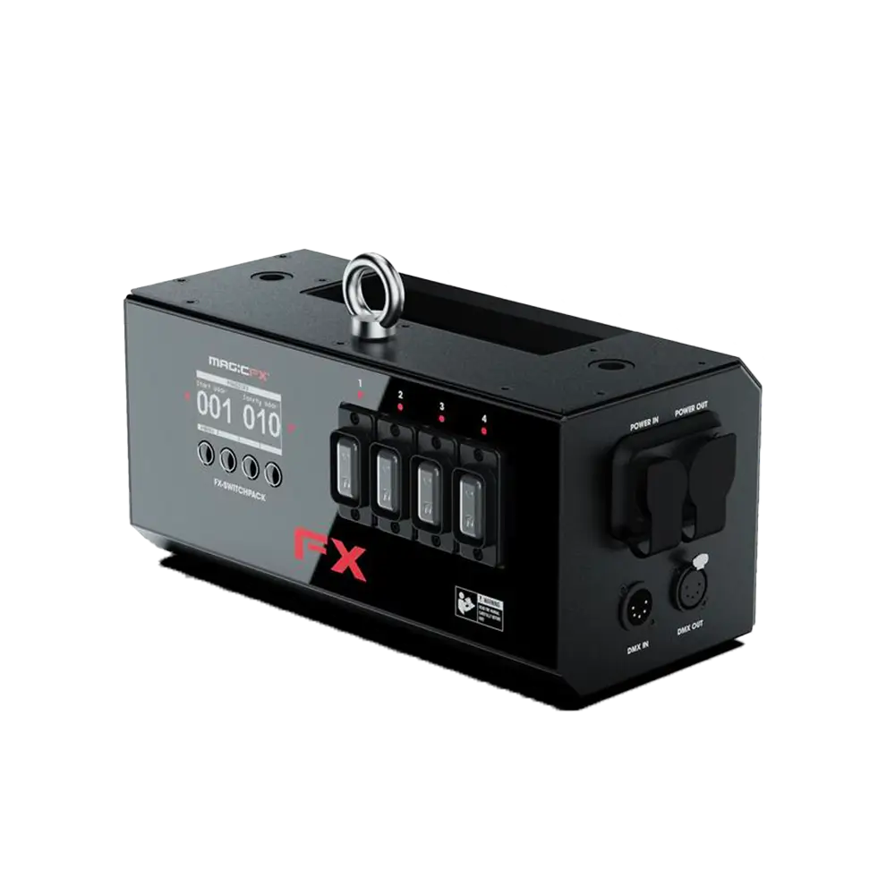 Controllore DMX per effetti speciali - SWITCHPACK MAGIC FX