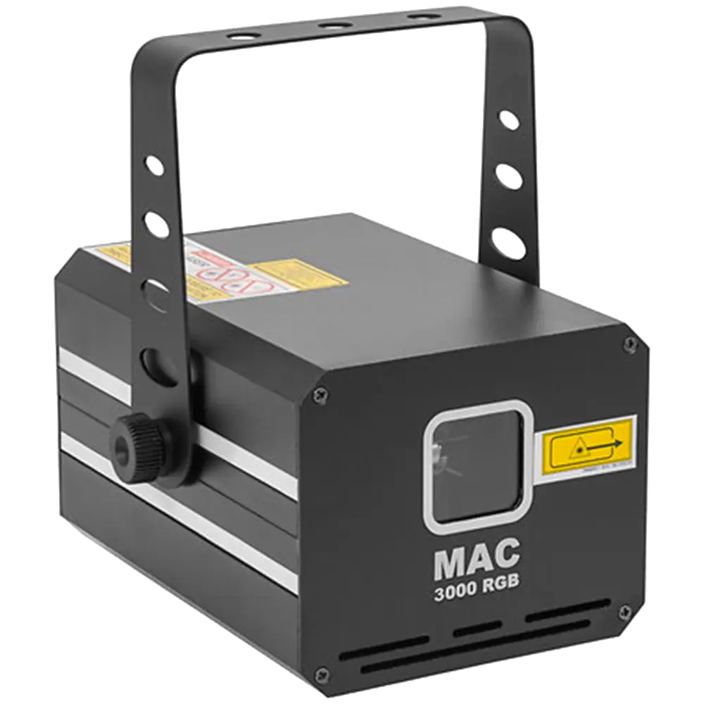 MAC 3000 RGB - Laser professionale multicolore