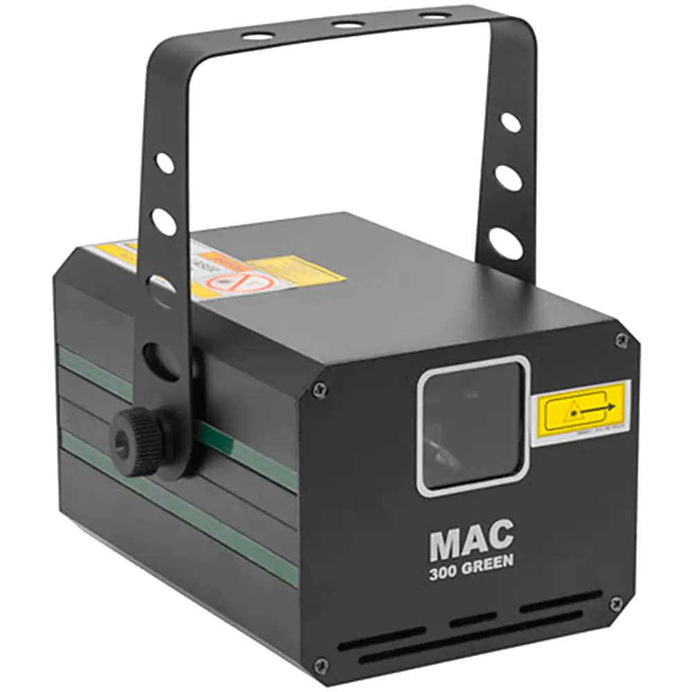 MAC 300 GREEN - Laser verde professionale