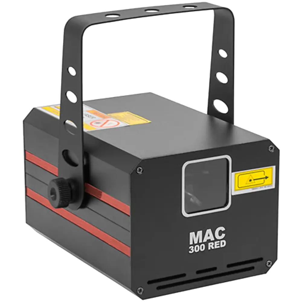 MAC 300 RED - Laser rosso professionale