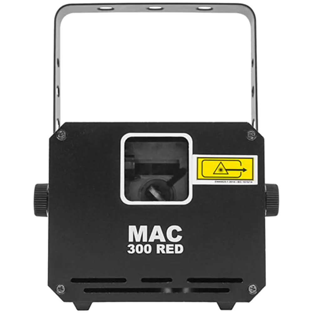 MAC 300 RED - Laser rosso professionale