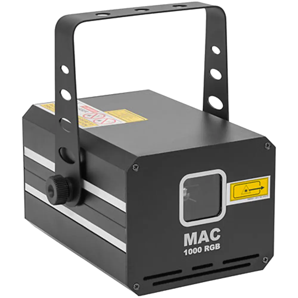 MAC 1000 RGB - Laser professionale multicolore