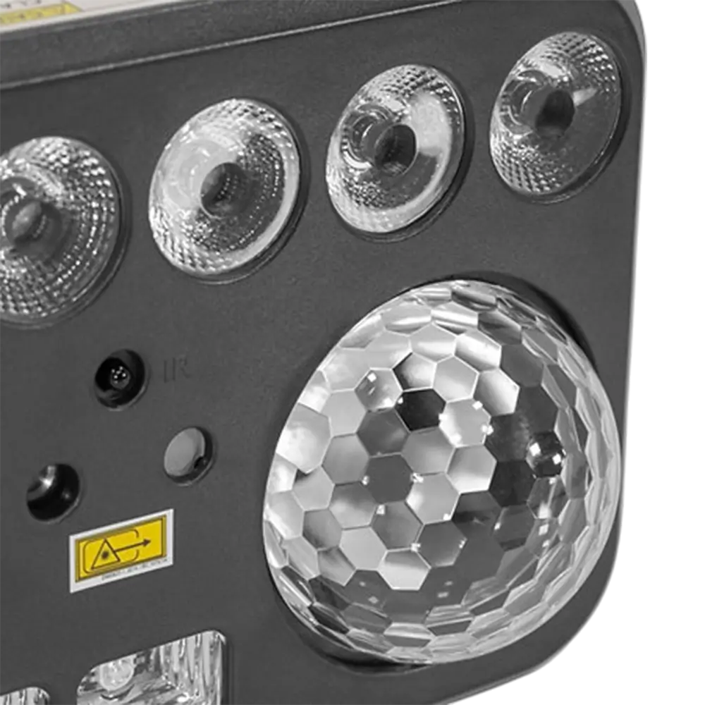 LightShow 6FX - 6 effetti in 1 con DMX
