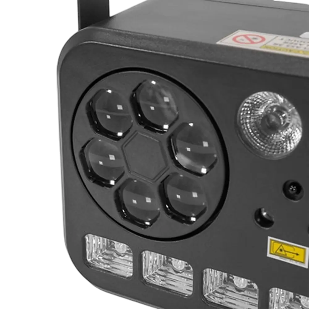 LightShow 6FX - 6 effetti in 1 con DMX