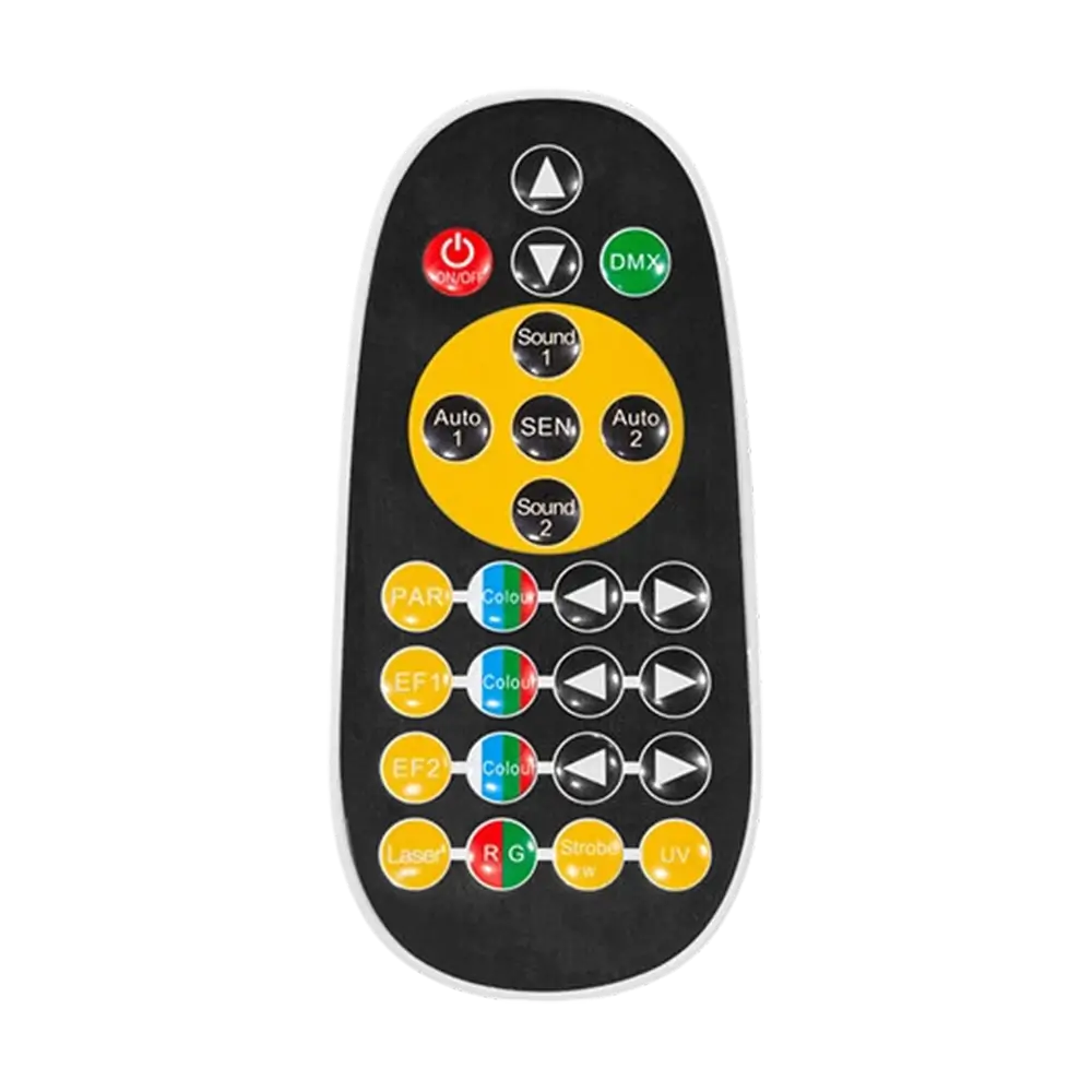 LightShow 6FX - 6 effetti in 1 con DMX