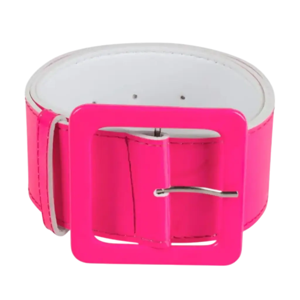 Cintura rosa fluo anni '80