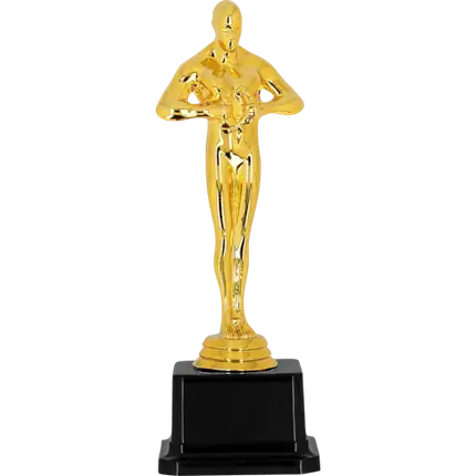 Trofeo d'oro da 21 cm - Stile Hollywood
