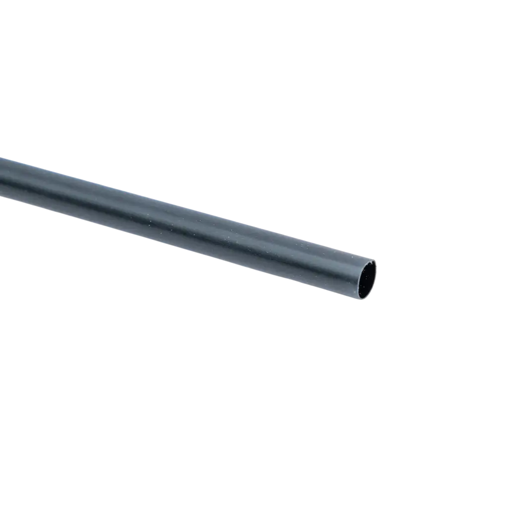 Cannuccia riutilizzabile in PP - Nero 20cm/ø6mm (SET DI 250)