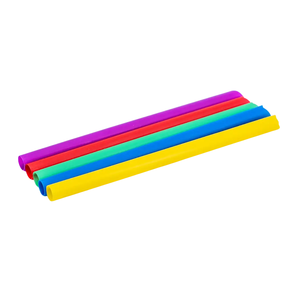 Cannuccia riutilizzabile per tè con bolle in PP - Multicolore 20 cm/ø12 mm (SET DI 100)