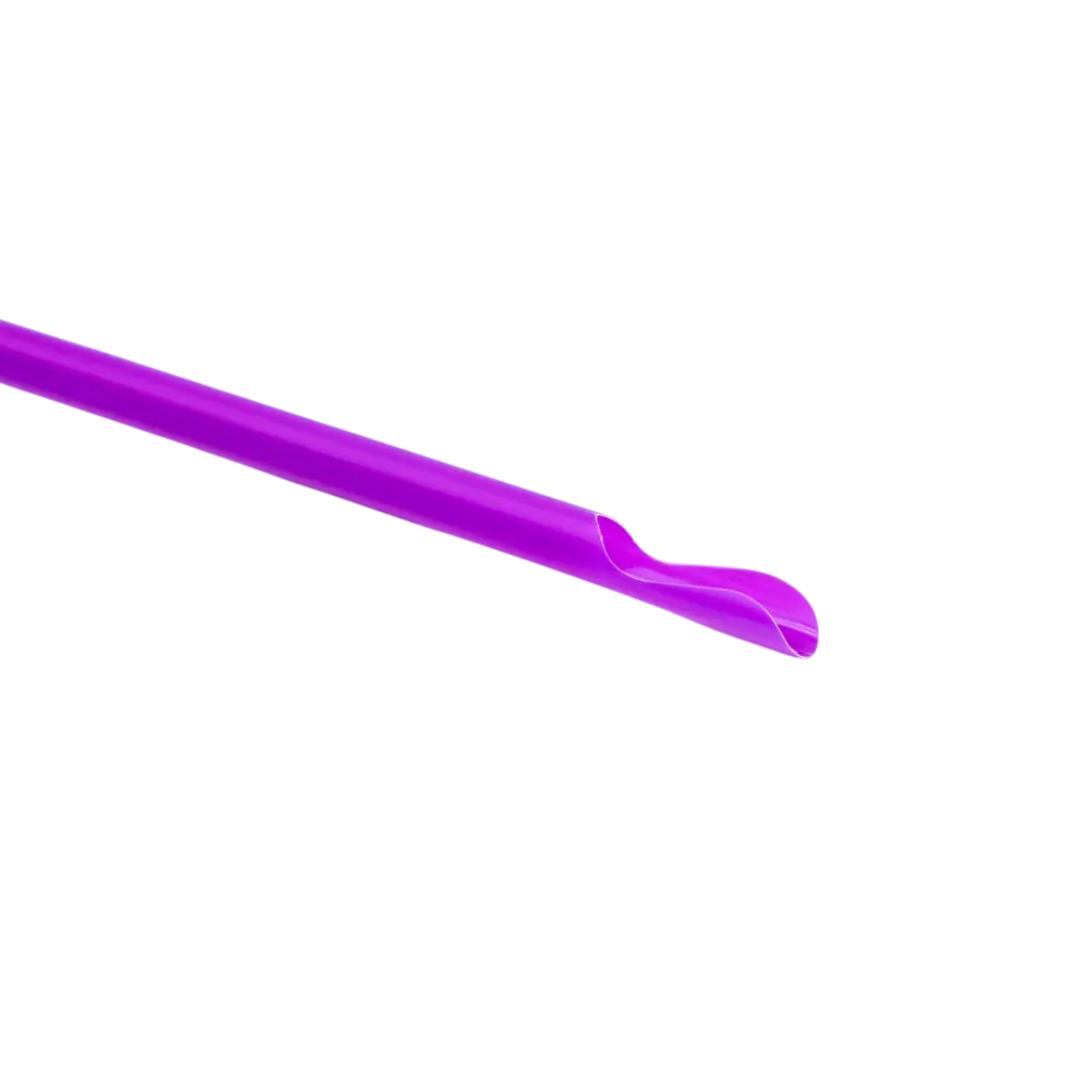 Cannuccia Cucchiaio riutilizzabile in PP - Multicolore 21cm/ø8mm (SET DI 100)