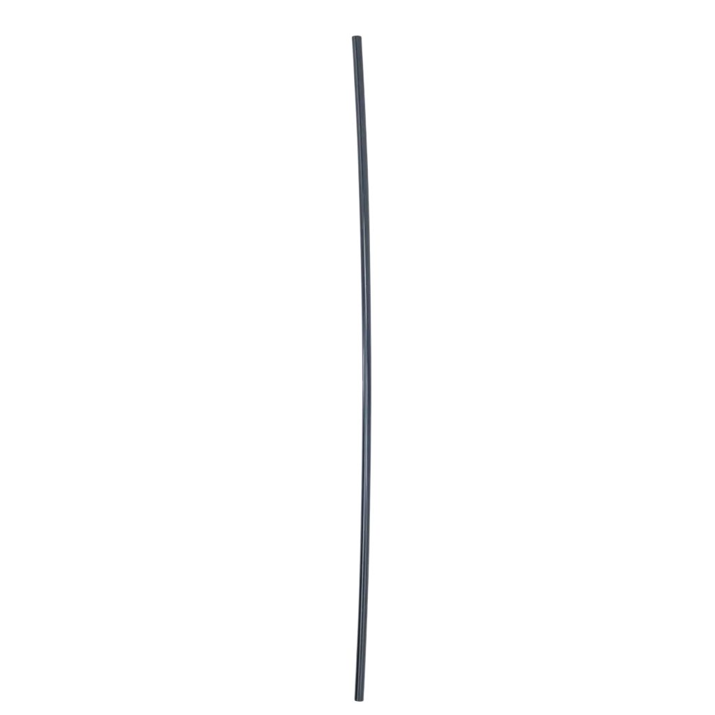 Cannuccia gigante XXL in PP riutilizzabile - Nero 50cm/ø8mm (SET DI 500)