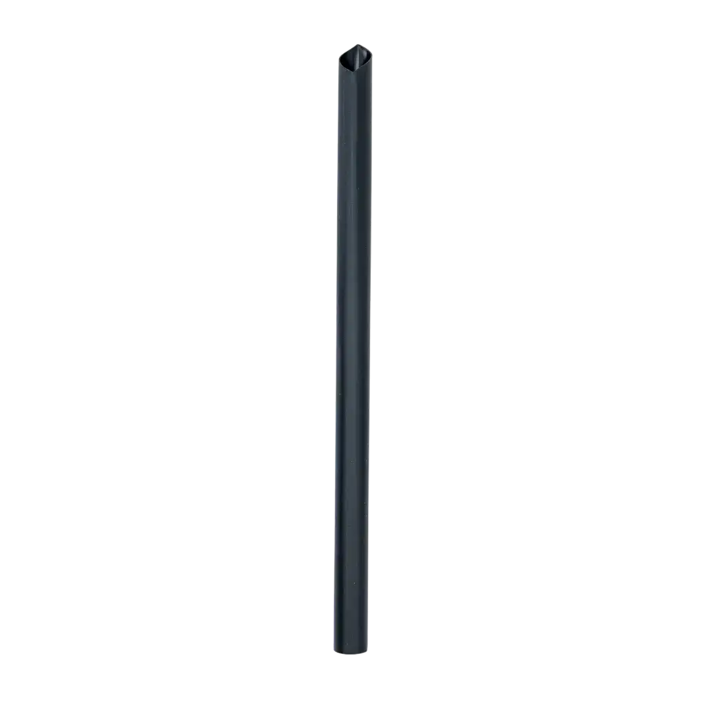 Cannuccia riutilizzabile per tè con bolle in PP - nero 20 cm/ø12 mm (SET DI 100)