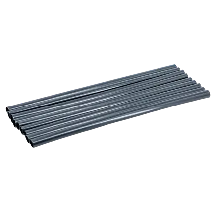 Cannuccia da cocktail riutilizzabile in PP - Nero 20cm/ø8mm (SET DI 250)