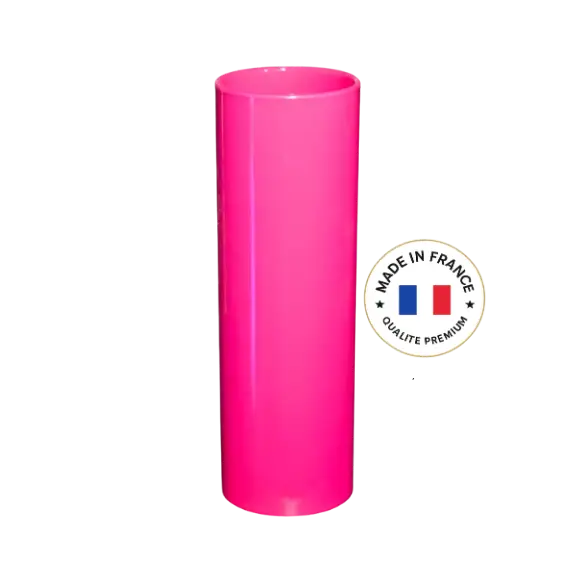 Tubo di vetro infrangibile Rose 22cl