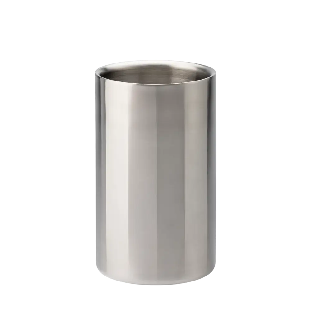 Refrigeratore isotermico per vino in acciaio inox satinato - 1 bottiglia 20 x 12 cm