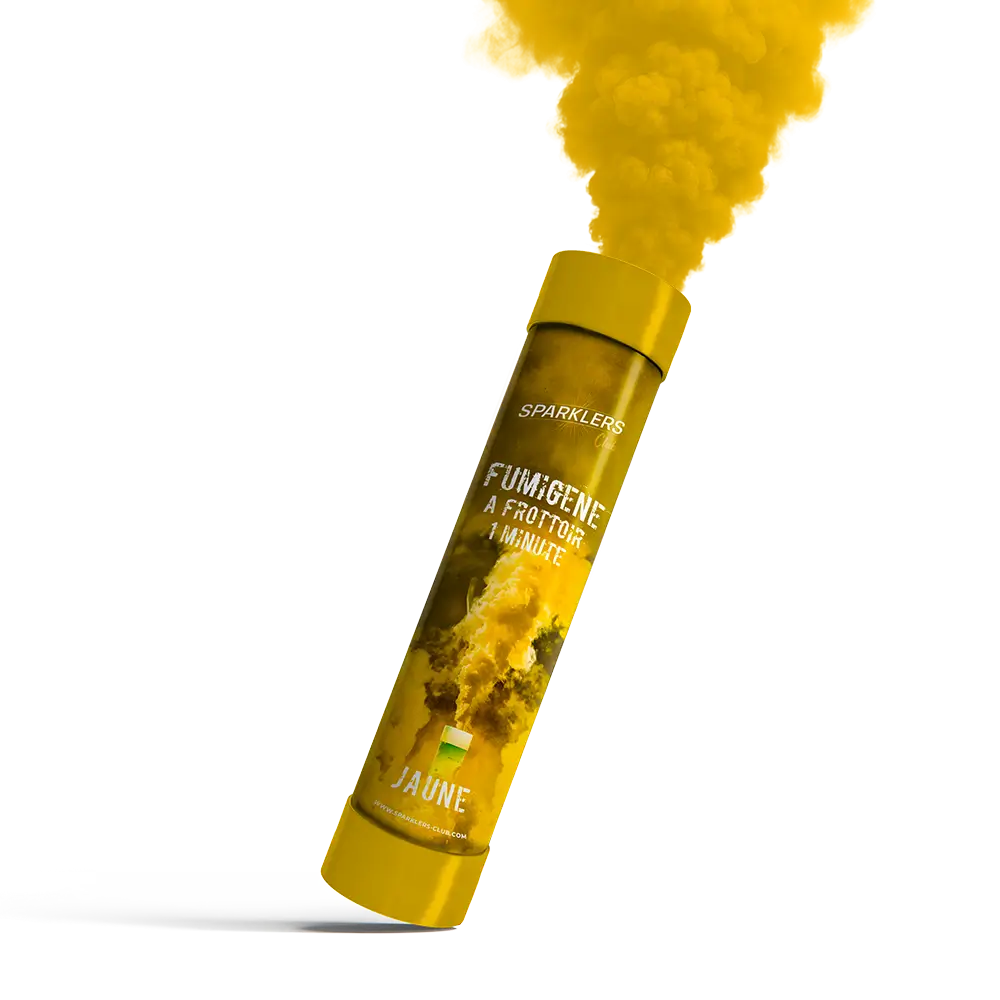 Fumo a mano 1 minuto giallo