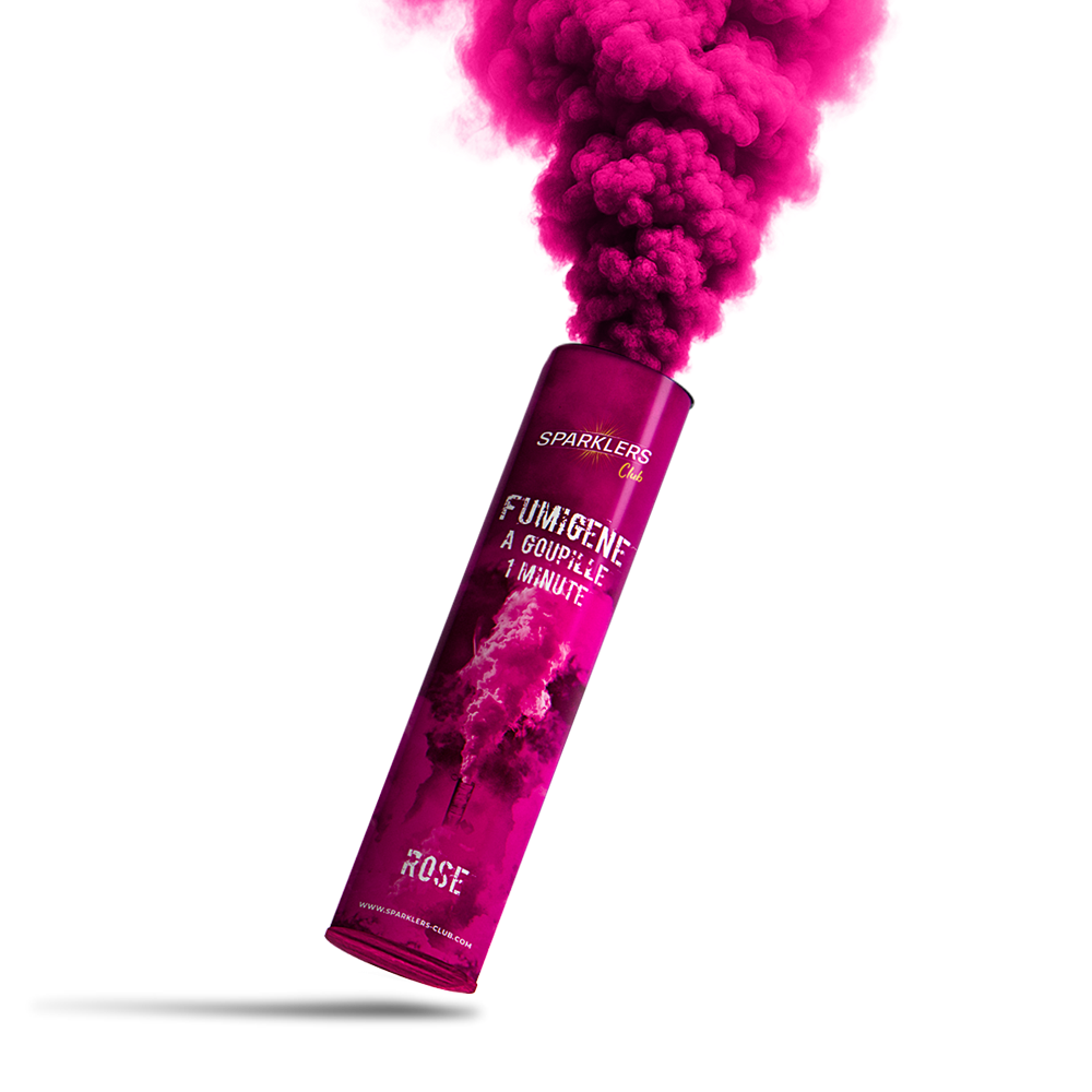 Fumo a mano 1 minuto Rosa