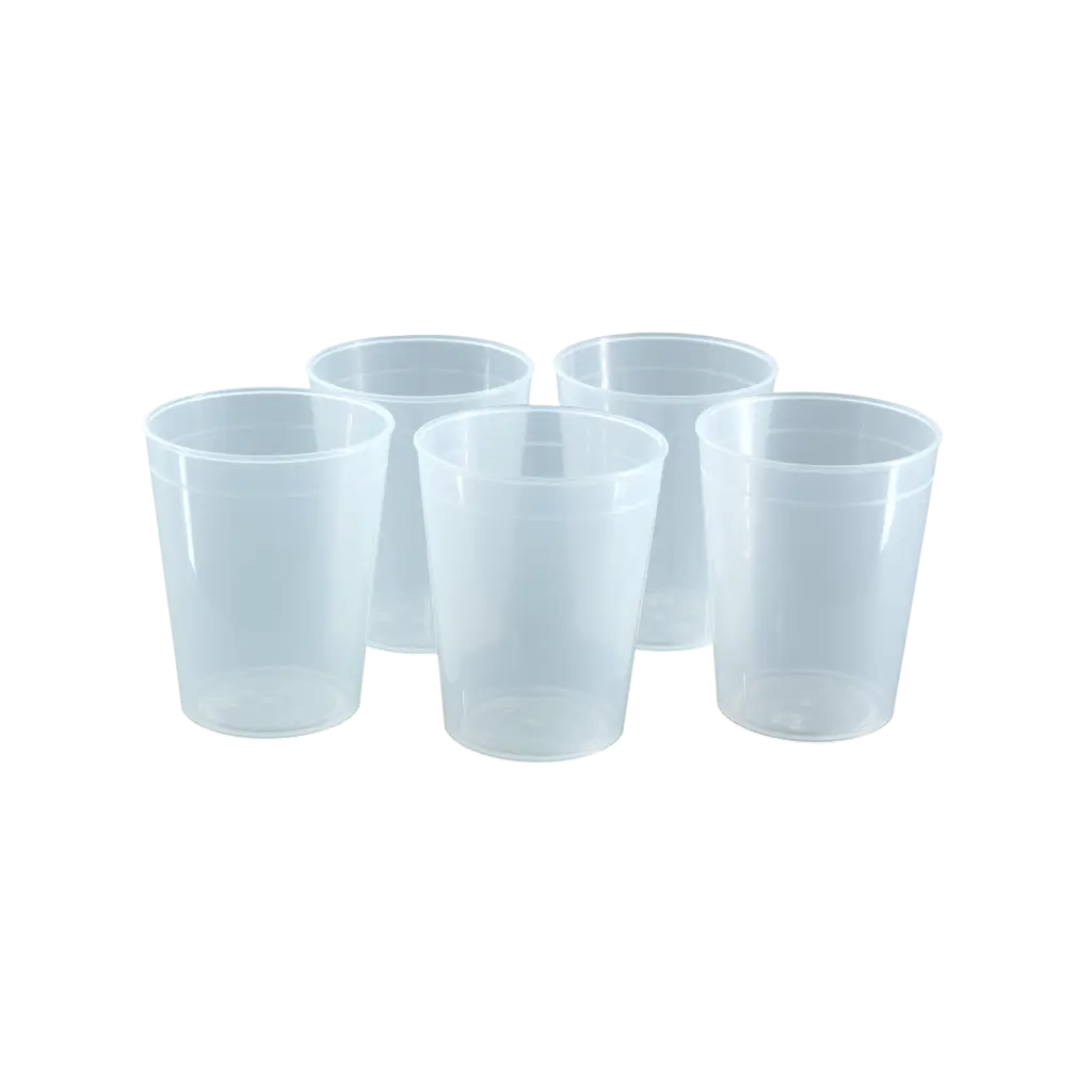 Bicchiere Ecocup 10?cl utile (12?cl fino al bordo) Riutilizzabile – Tipo Caffè, Degustazione, Shot