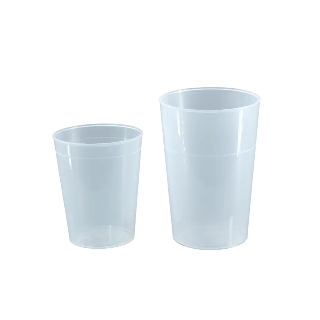 Bicchiere Ecocup 12?cl utile (20?cl fino al bordo) Riutilizzabile – Tipo Vino, Sagra, Bodega