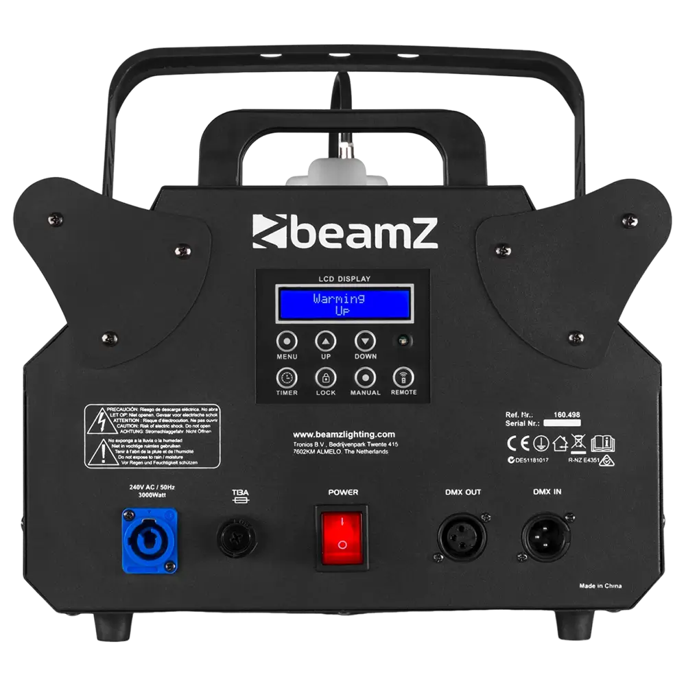 Macchina da nebbia 3500W DMX - BEAM Z