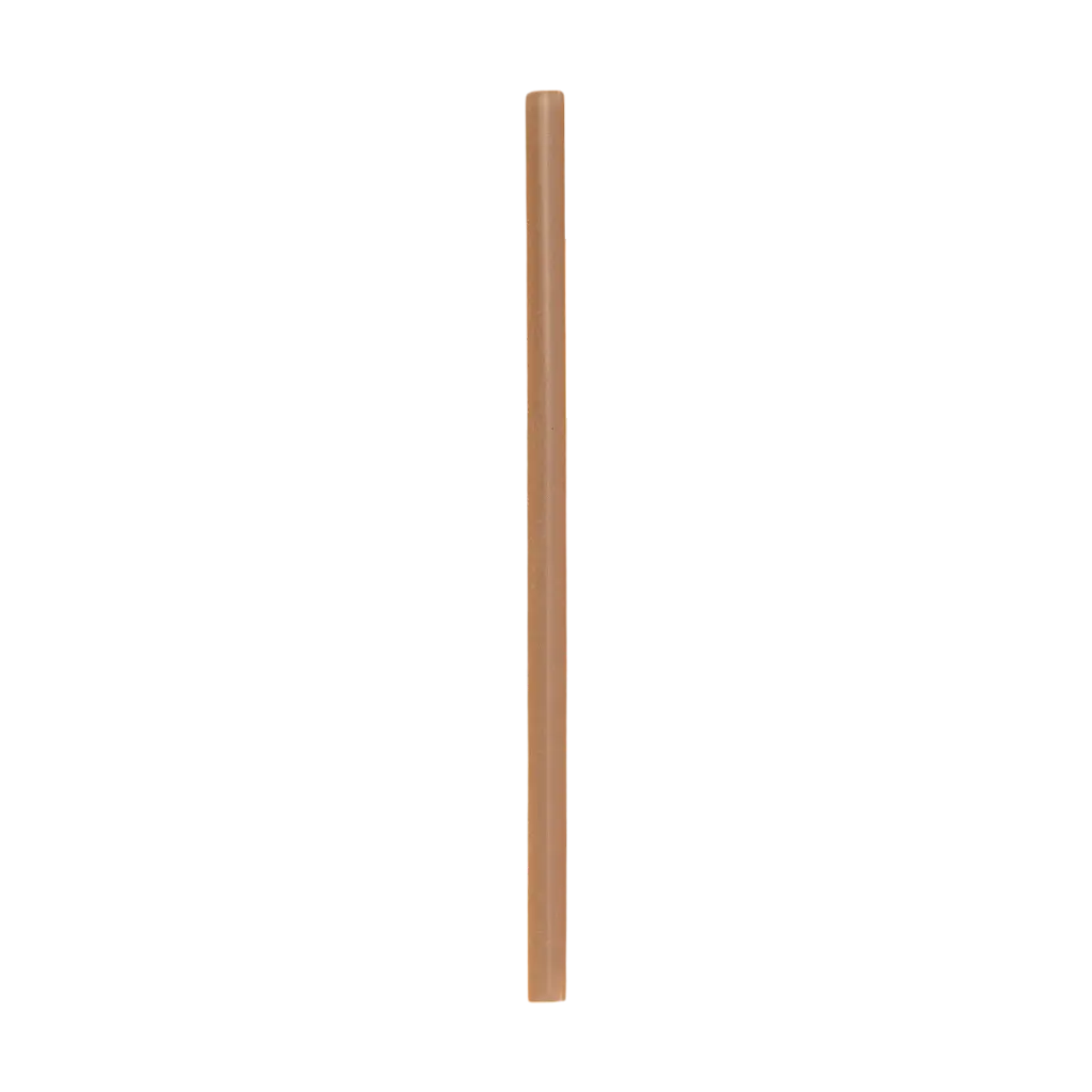 Cannuccia da cocktail in fibra vegetale 20cm ø6mm 100% biodegradabile (confezione da 250)