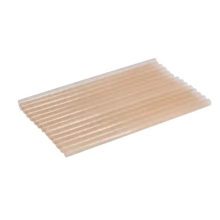 Cannuccia da cocktail in fibra vegetale 20cm ø6mm 100% biodegradabile (confezione da 250)
