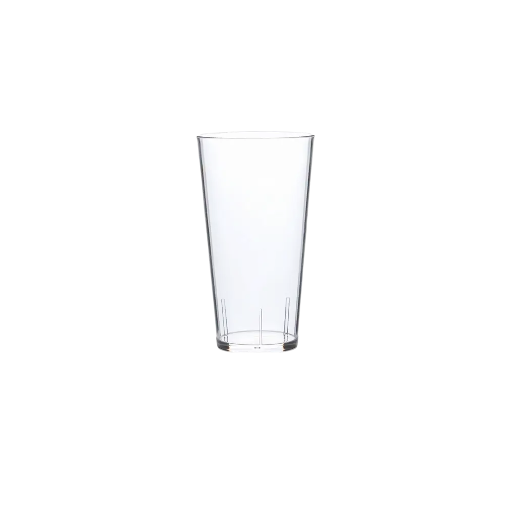 Bicchiere da birra e da cocktail infrangibile "Conic" in Ecozen - 33 cl