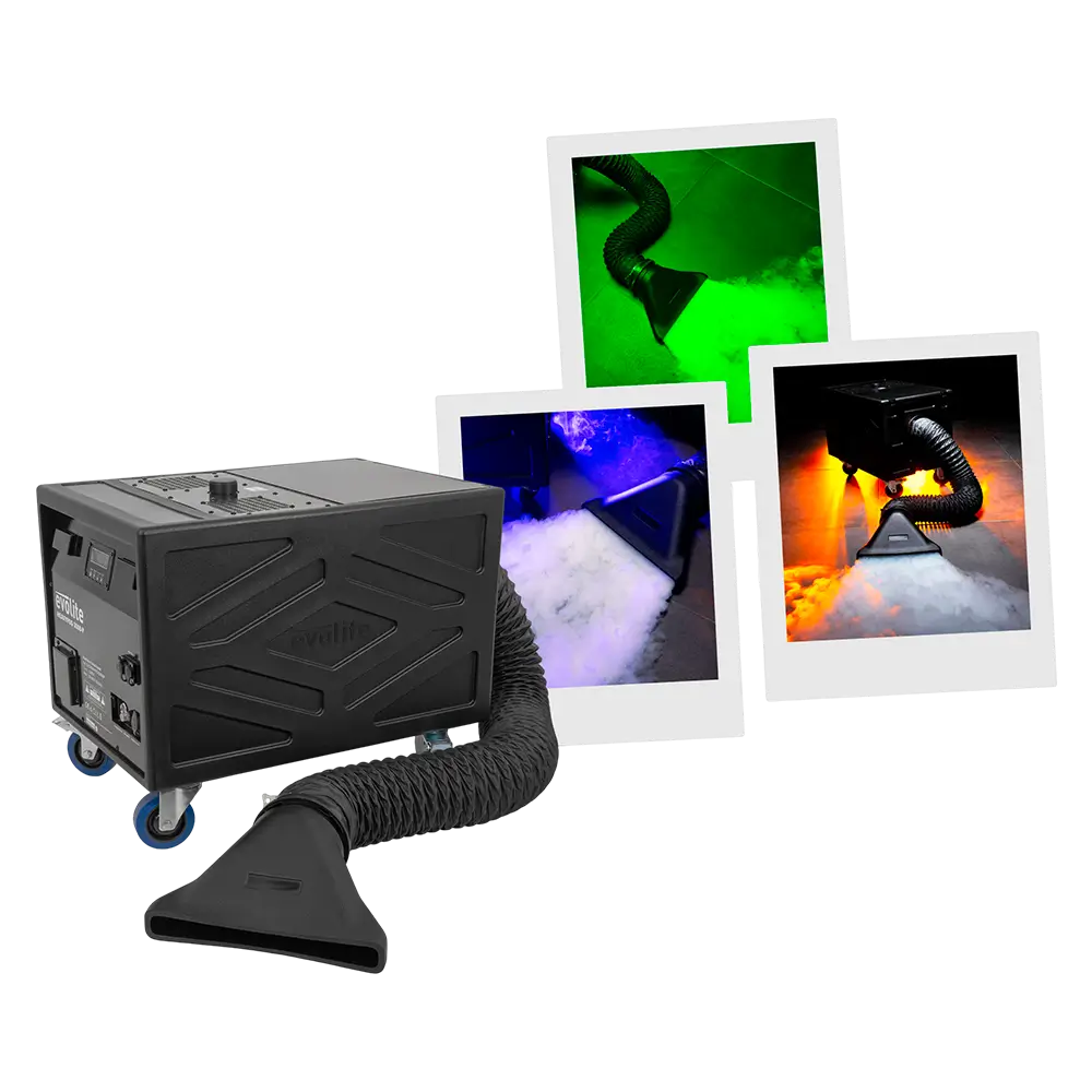 HeavyFog 3000-P - Macchina per nebbia pesante ad altissime prestazioni con DMX