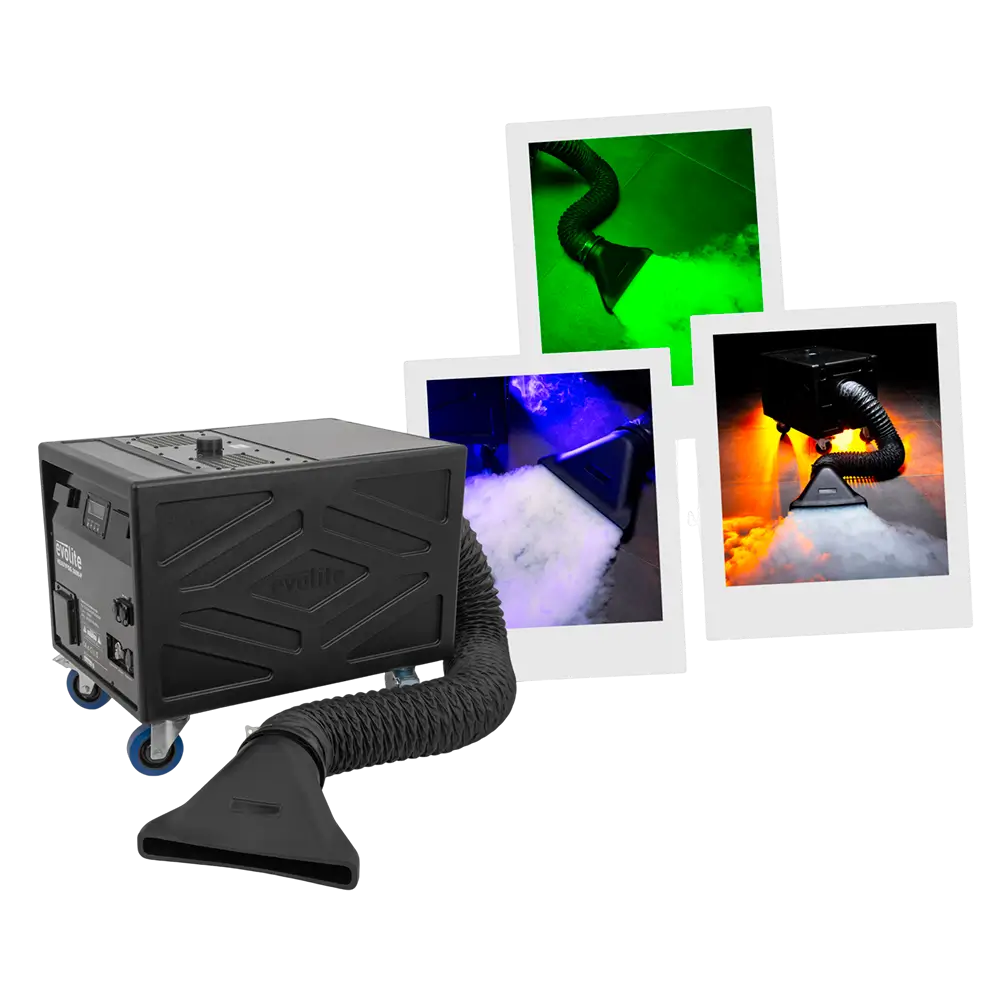 HeavyFog 4000-P - Macchina per nebbia pesante ad altissime prestazioni con DMX