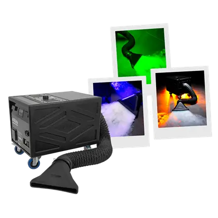HeavyFog 4000-P - Macchina per nebbia pesante ad altissime prestazioni con DMX