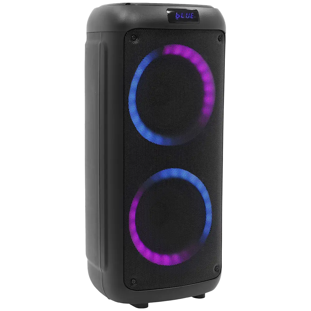 Altoparlante portatile a batteria BOOMaster 300' - 250W con Bluetooth, LED