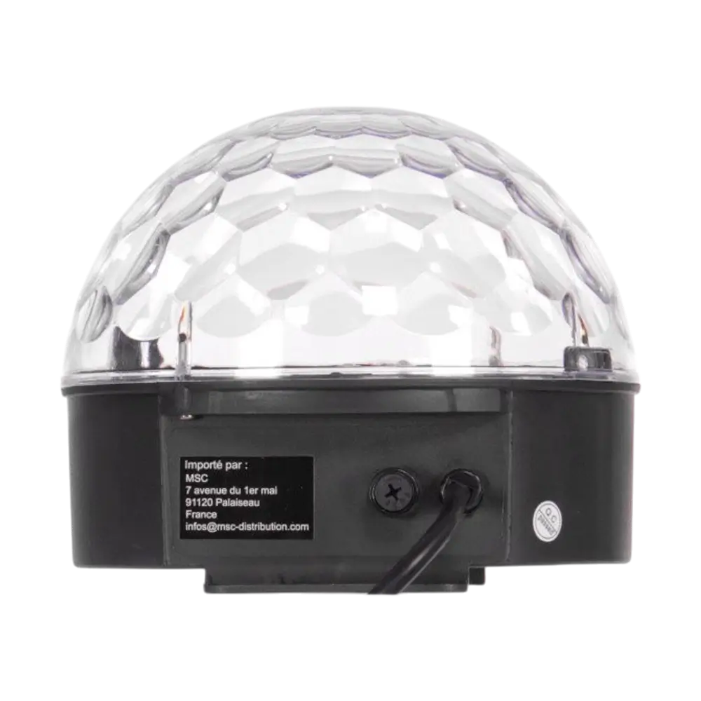 Set di luci LED "Color Ball" - RGB 9W, 82 lenti, telecomando incluso