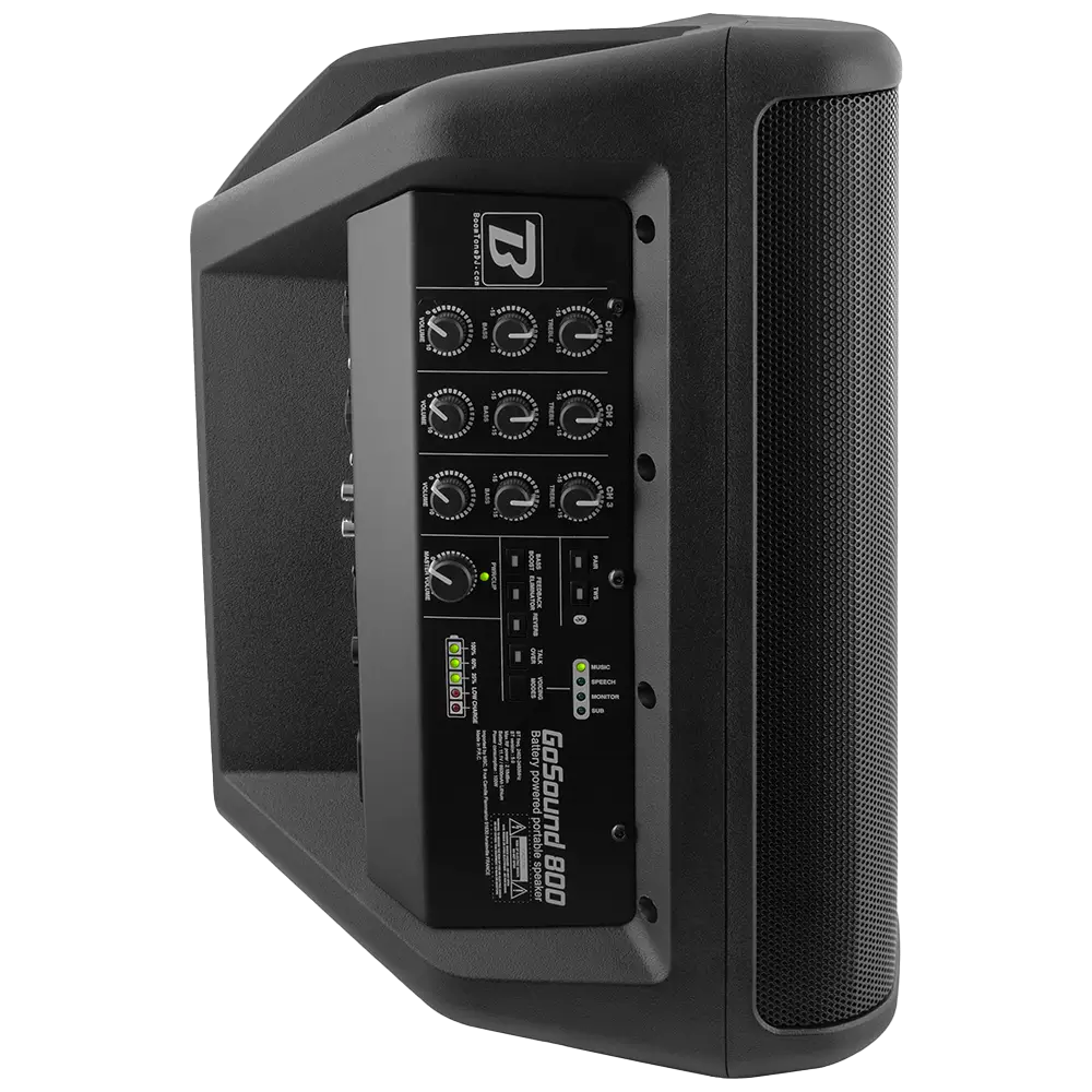 Altoparlante portatile GoSound 800" - 100W RMS, Bluetooth 5.0, DSP 4 modalità, batteria da 4 ore