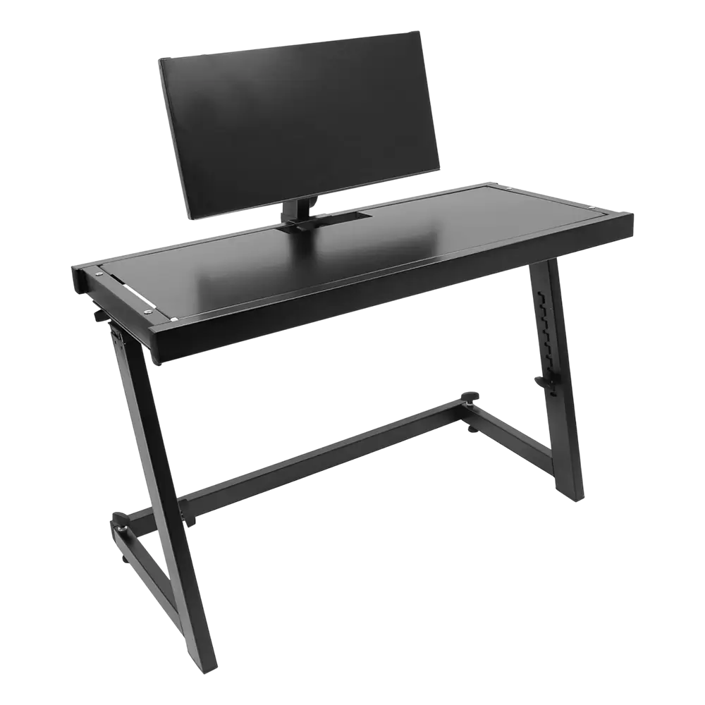 DJ STATION - altezza regolabile 68-92 cm, ripiano per PC integrato