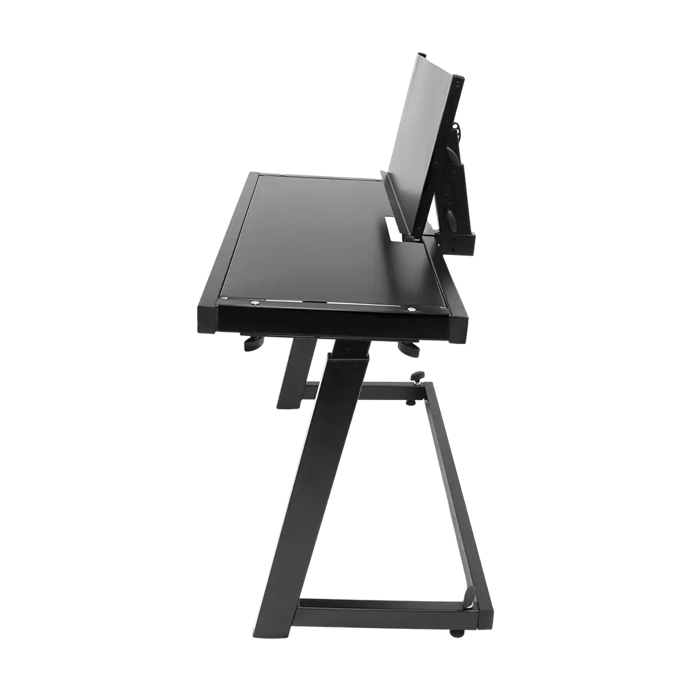 DJ STATION - altezza regolabile 68-92 cm, ripiano per PC integrato