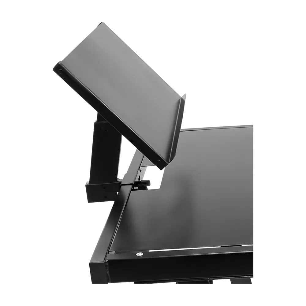 DJ STATION - altezza regolabile 68-92 cm, ripiano per PC integrato